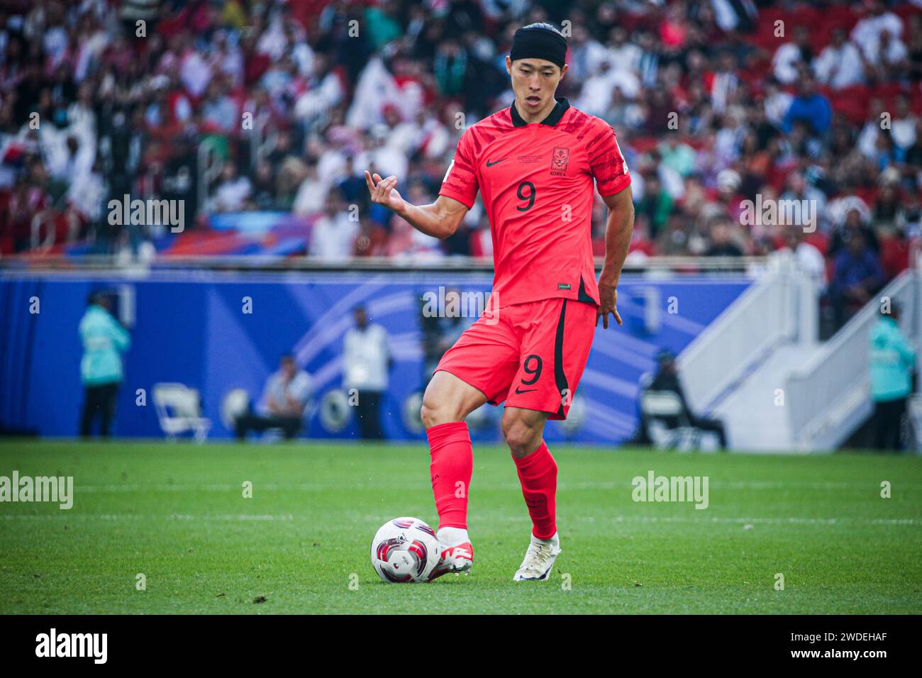 Doha, Qatar, 20 Jan 2024, AFC Asian Cup 2023 Group E - South Korea 2:2 ...