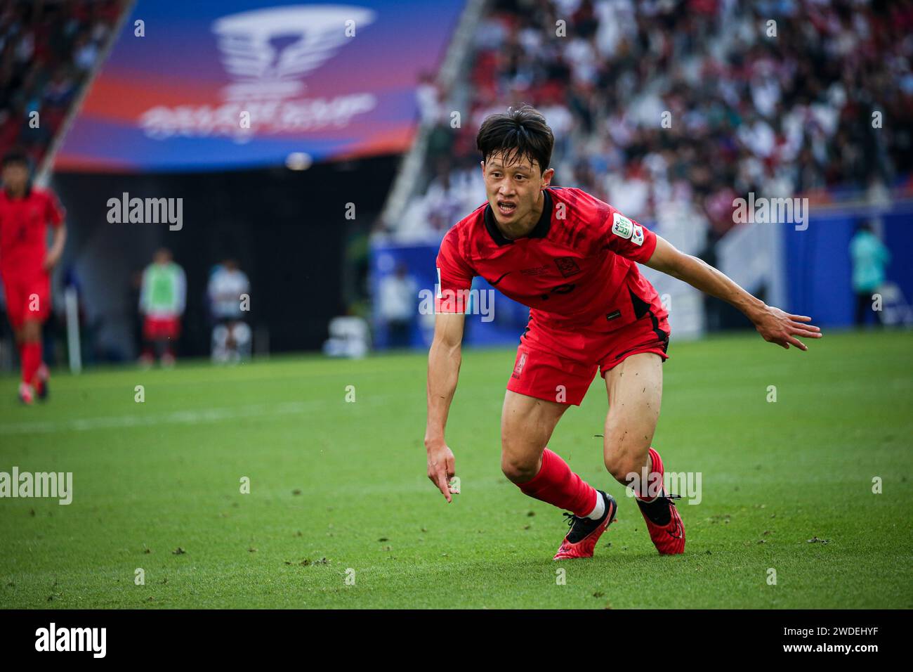 Doha, Qatar, 20 Jan 2024, AFC Asian Cup 2023 Group E - South Korea 2:2 ...