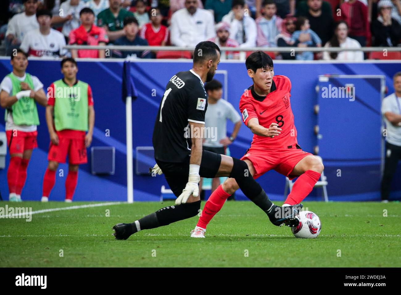 Doha, Qatar, 20 Jan 2024, AFC Asian Cup 2023 Group E - South Korea 2:2 ...