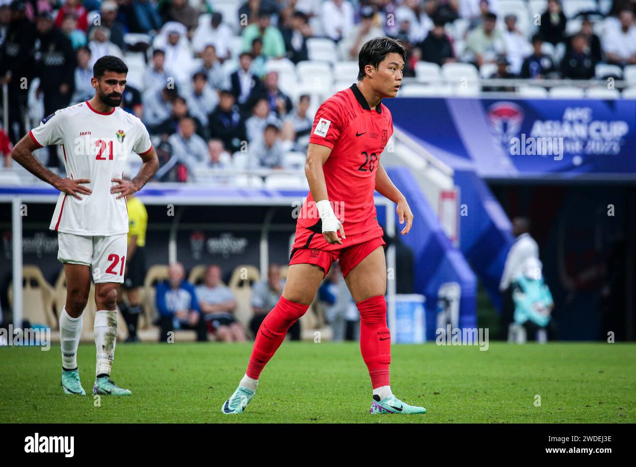 Doha, Qatar, 20 Jan 2024, AFC Asian Cup 2023 Group E - South Korea 2:2 ...