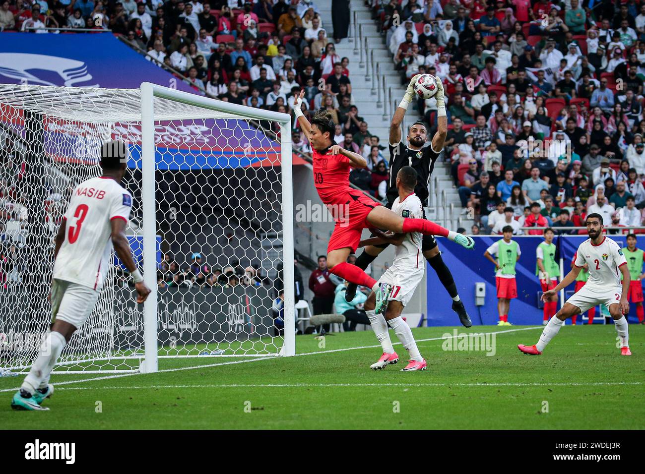 Doha, Qatar, 20 Jan 2024, AFC Asian Cup 2023 Group E - South Korea 2:2 ...