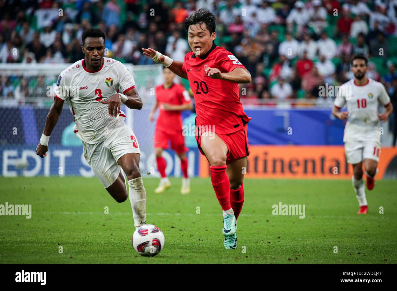 Doha, Qatar, 20 Jan 2024, AFC Asian Cup 2023 Group E - South Korea 2:2 ...