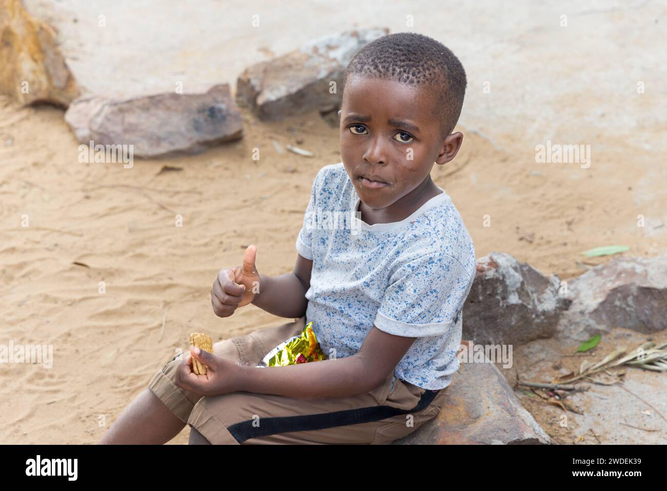 african, charity, children, horizontal, orphan, smiling, hunger, poverty, people, poor, happiness, front, relaxation, africa, south africa, lifestyles Stock Photo