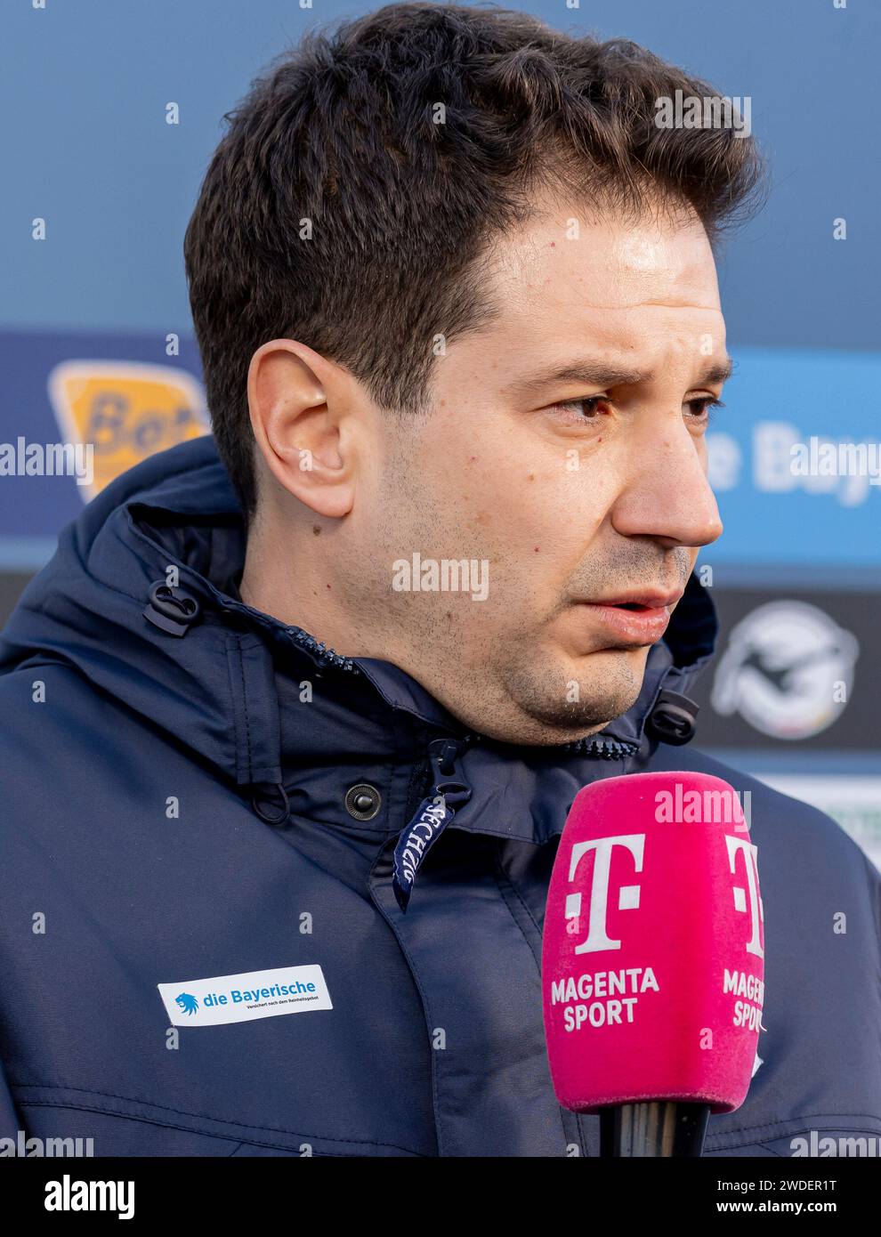 Muenchen, Deutschland. 20th Jan, 2024. Der neue ChefTrainer Argirios