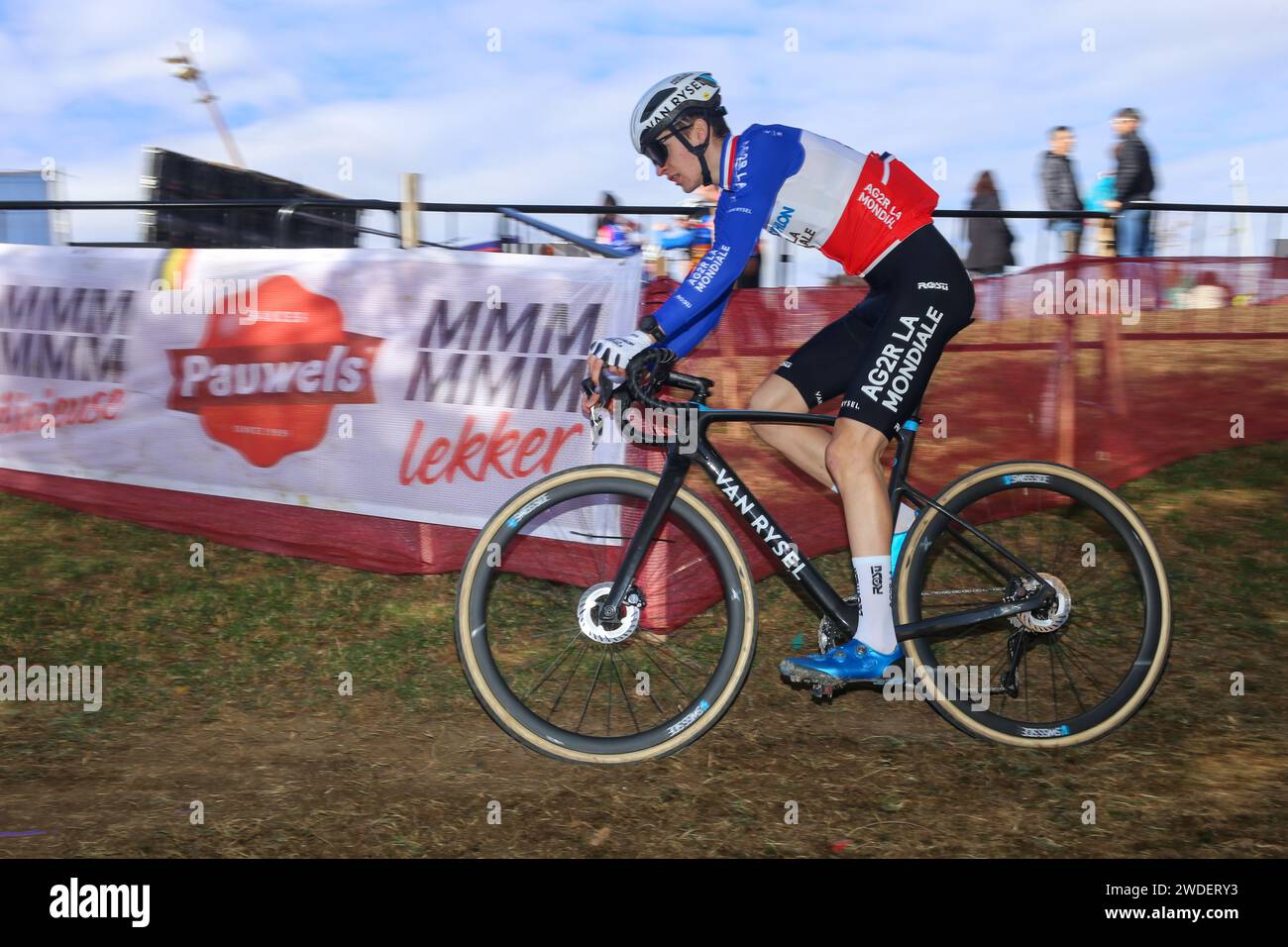 Benidorm, Spain, January 20th, 2024 The cyclist, Paul Seixas during