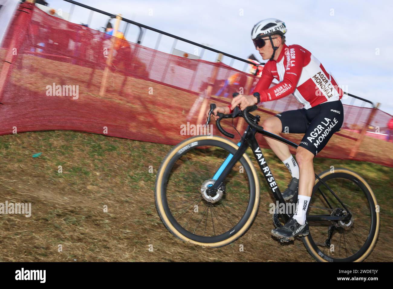 Benidorm, Spain, January 20th, 2025 The cyclist, Daniel Weis during