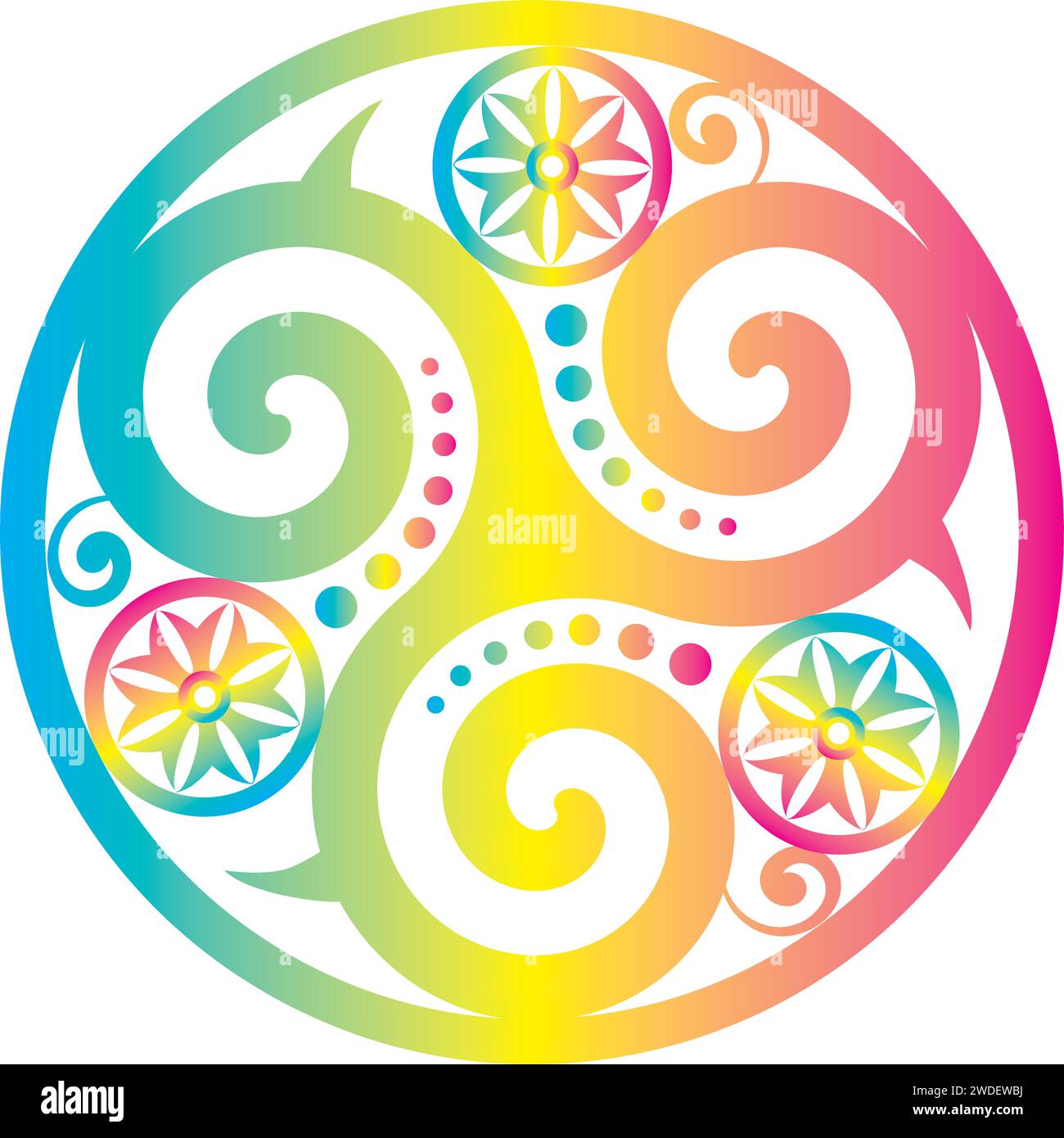 Celtic Symbol Celtic Knot Triskelion Circle Trinity Sacred Geometry