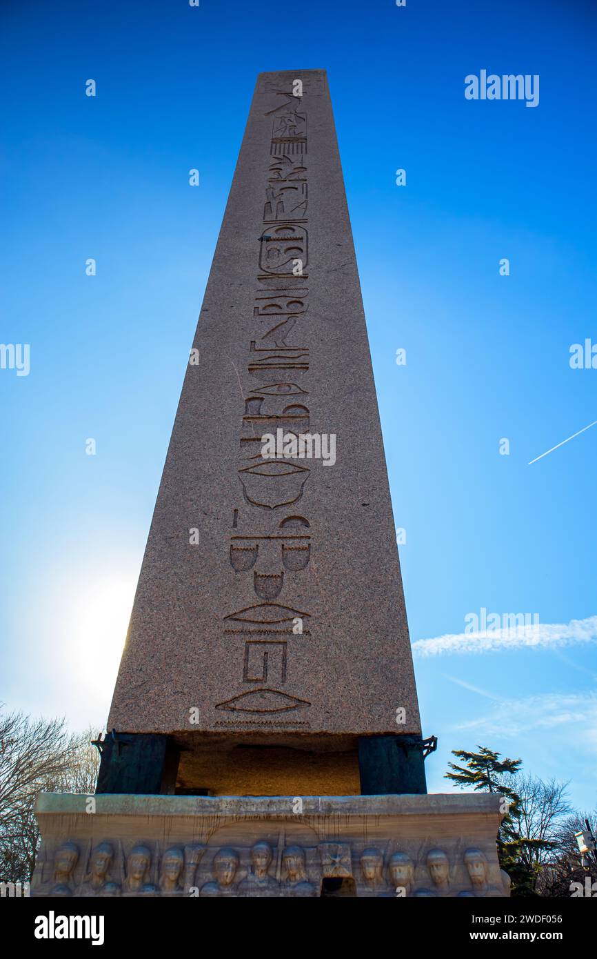 The Obelisk of Theodosius, Pharaoh Thutmose III period re erected in ...