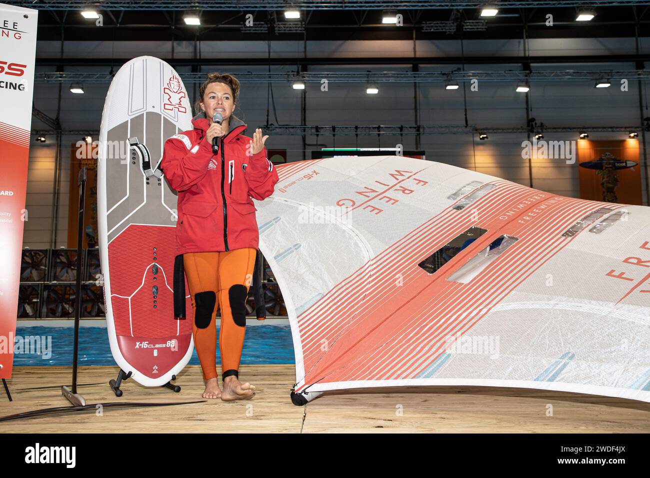 20.01.2024. Düsseldorf. Die dreifache Weltmeisterin im Stand Up