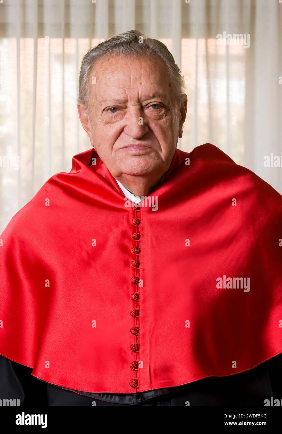 Portrait of the Spanish politician and lawyer Fernando Alvarez de Miranda, Honoris Causa