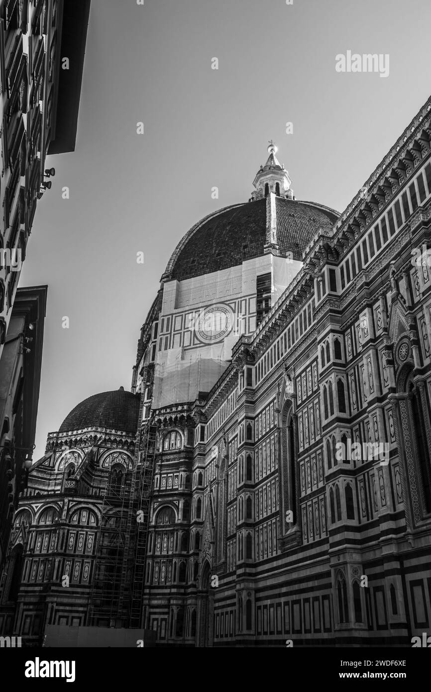 Duomo tower Black and White Stock Photos & Images - Alamy