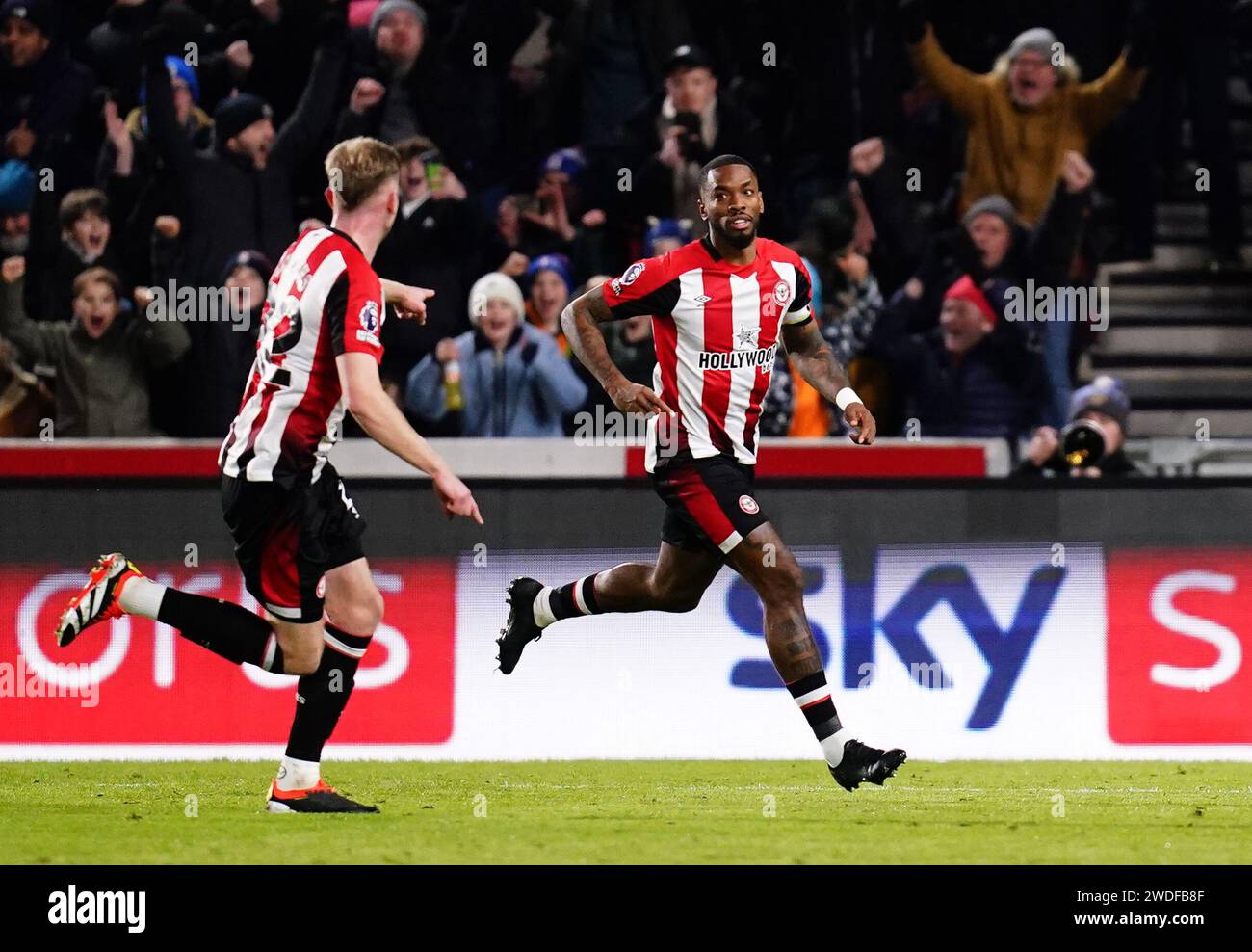 Brentford s Ivan Toney Celebrates Scoring Their Side s First Goal Of Brentford s Ivan Toney Celebrates Scoring Their Side s First Goal Of