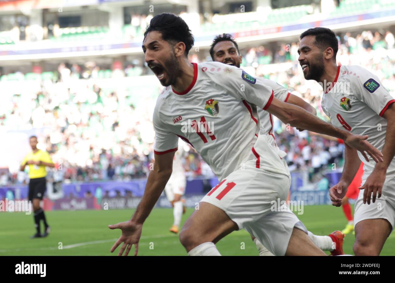Doha Qatar 20th Jan 2024 Qatar Doha 20 January 2024 Yazan Al 