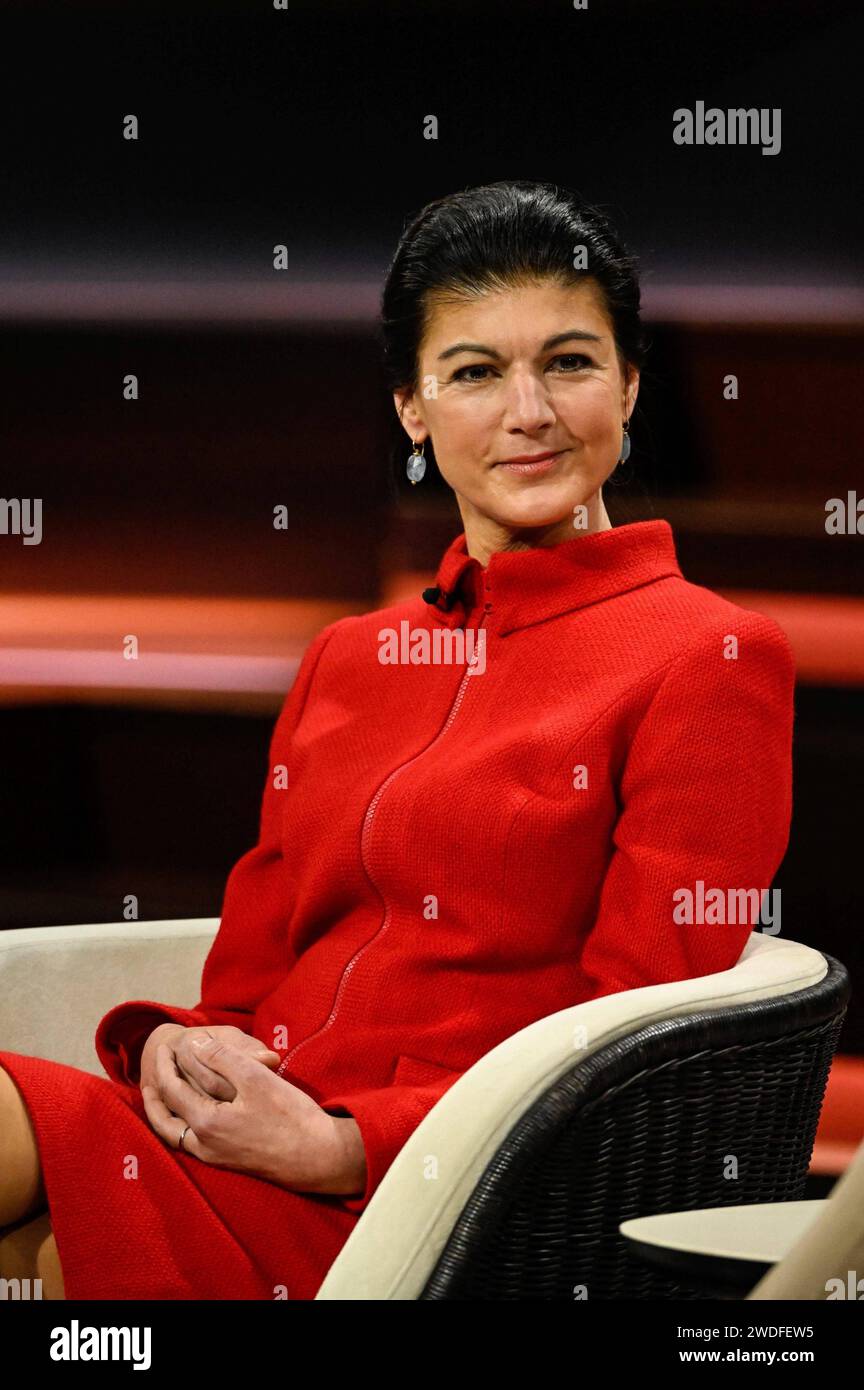 Sahra Wagenknecht Politikerin 01/24 her Sahra Wagenknecht am 17. Januar