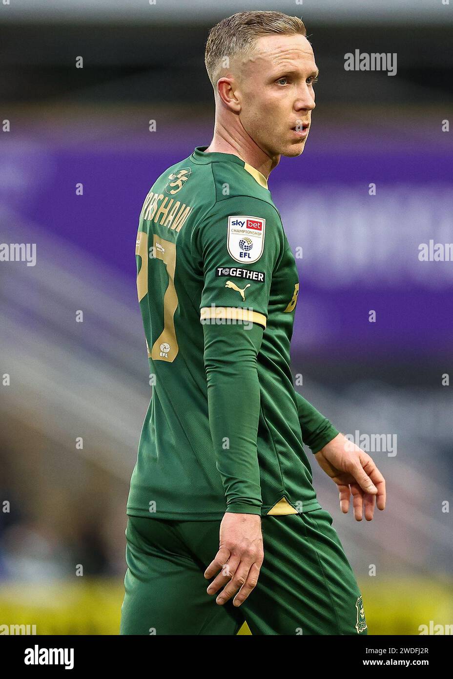 Adam Forshaw of Plymouth Argyle in action during the Sky Bet ...