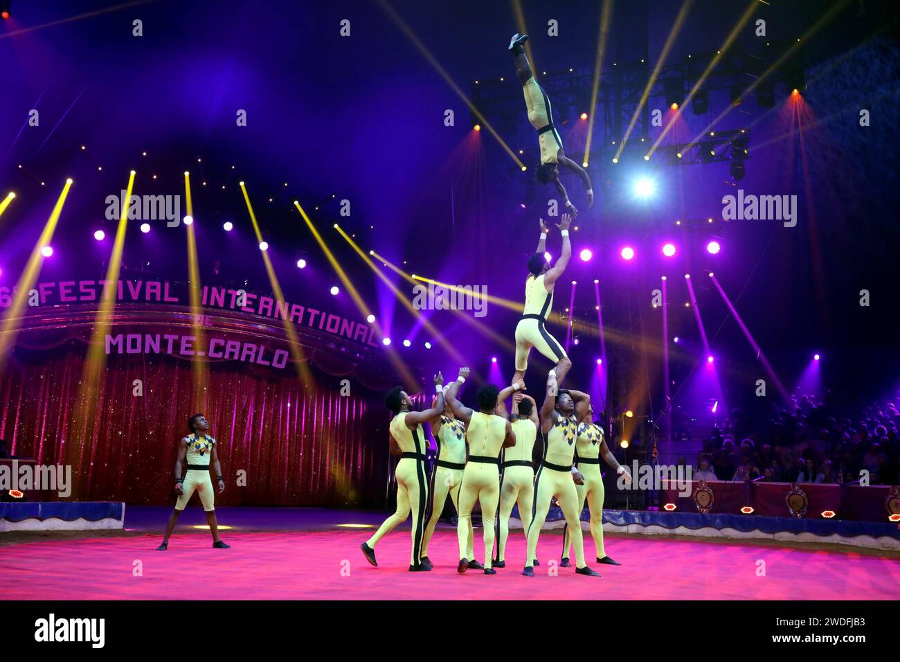 Monaco, France. 20th Jan, 2025. © PHOTOPQR/NICE MATIN/Cyril Dodergny