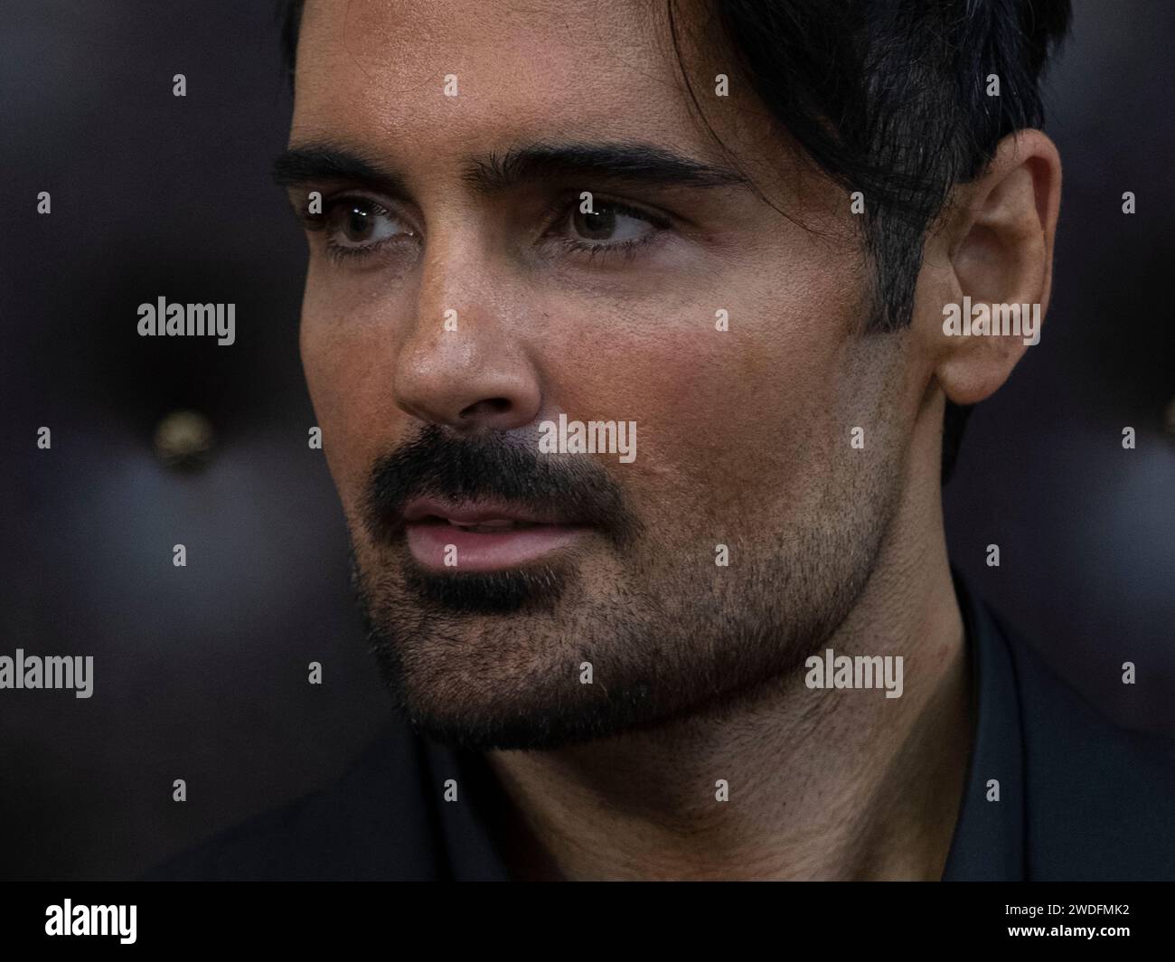 Tehran, Iran. 20th Jan, 2024. Iranian singer and composer Sohrab Pakzad