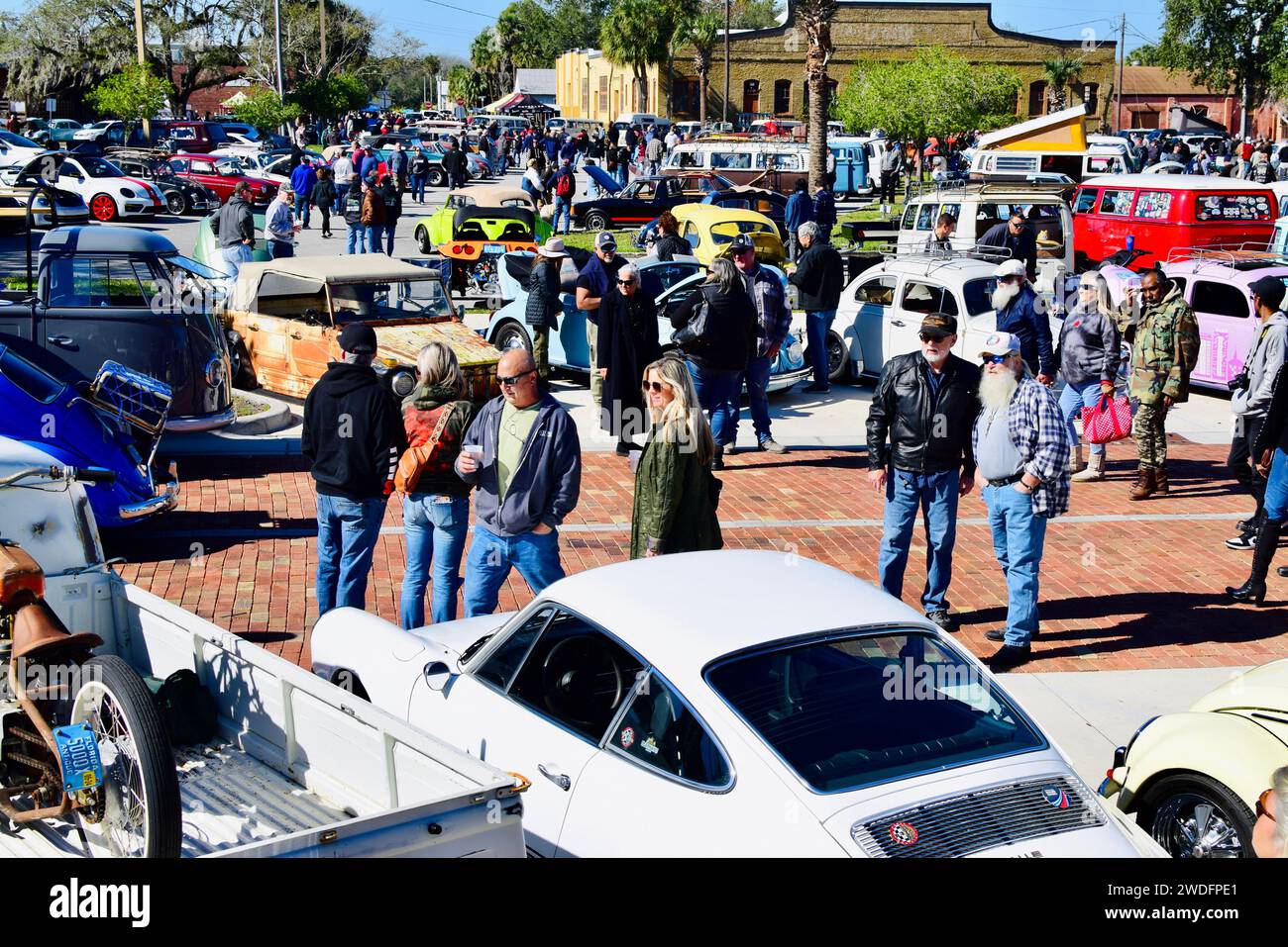 VW car show Sanford, fl Stock Photo Alamy