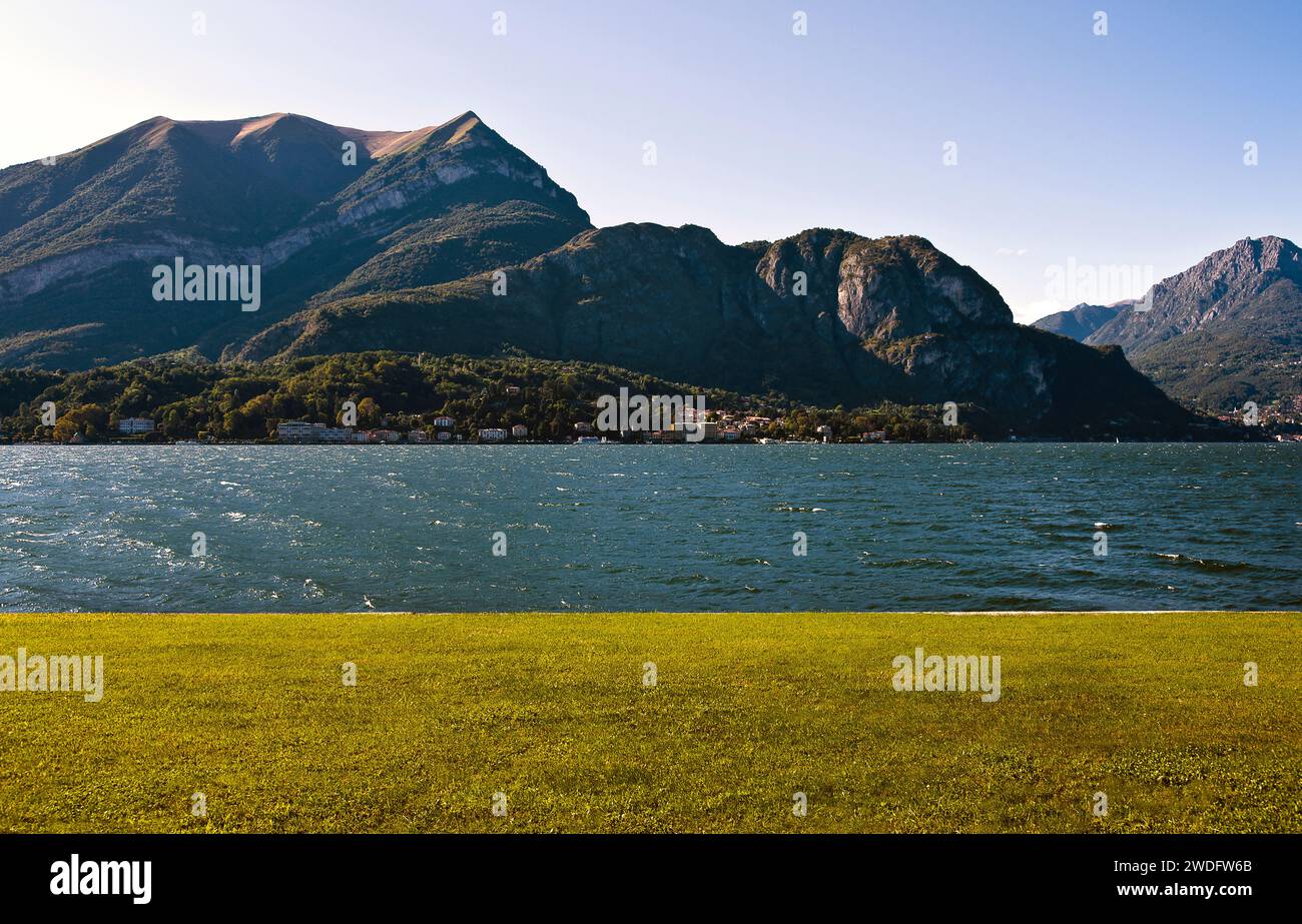 Italy Lombardy Como lake - Bellagio Villa Melzi D'Eril -  the garden Stock Photo