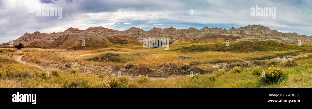 Badlands panorama hi-res stock photography and images - Alamy