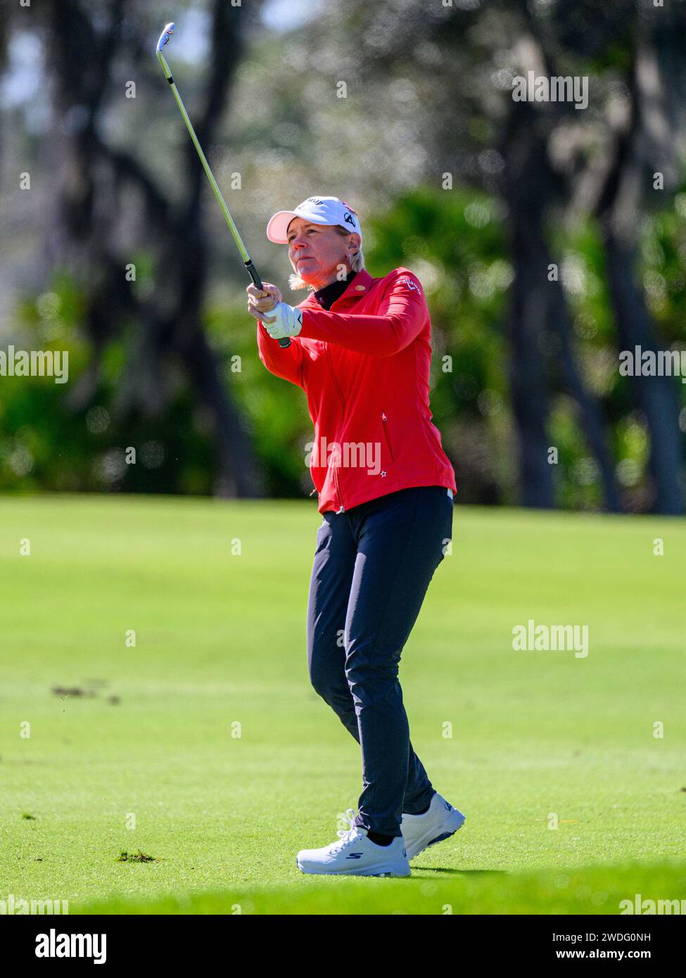 Orlando, FL, USA. 20th Jan, 2025. Annika Sorenstam golf Hall of Famer