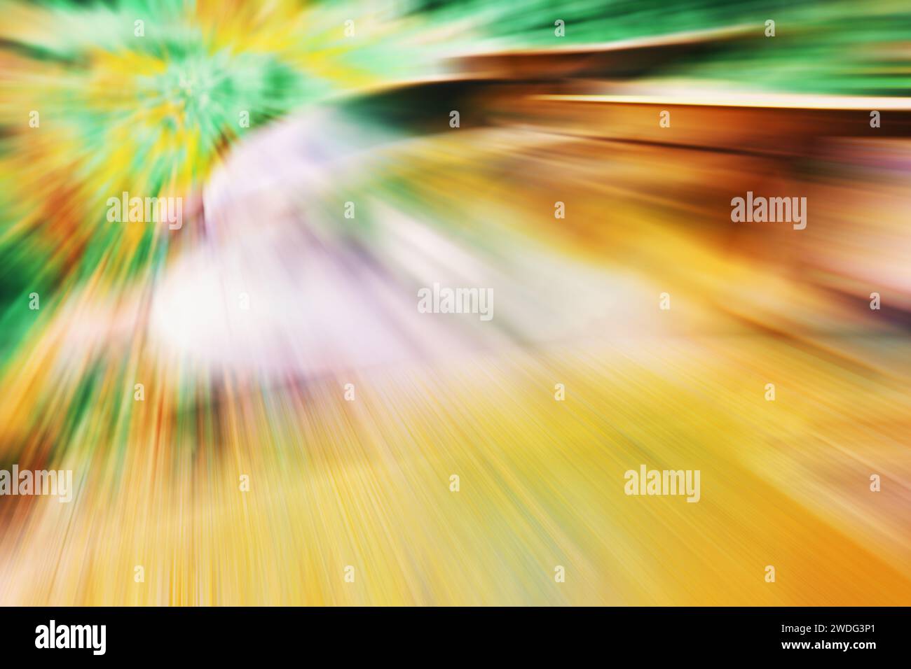 Motioned blurred abstract colorful background or wallpaper. Stock Photo