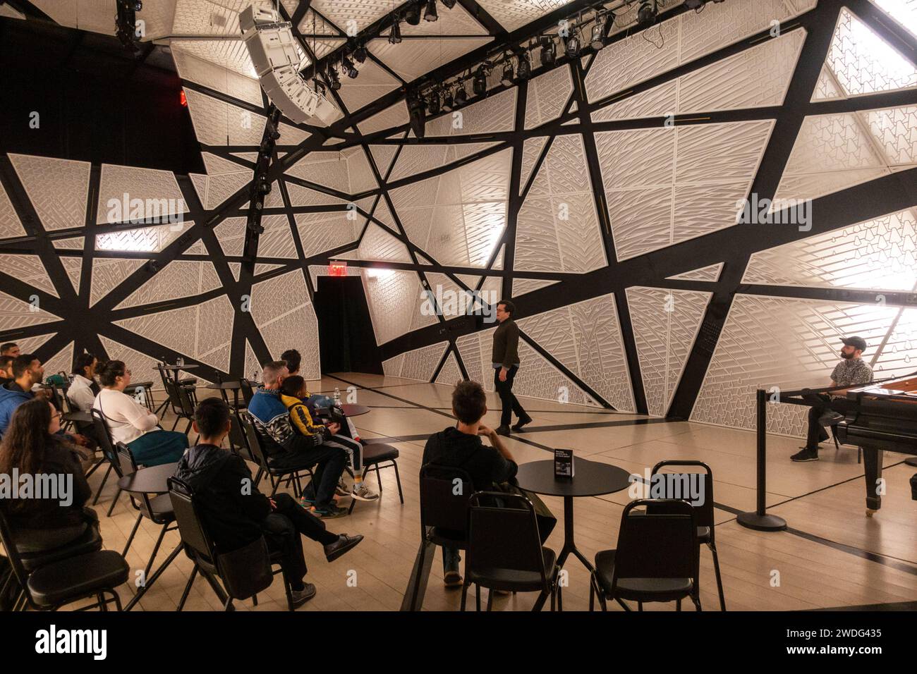 National Sawdust nonprofit music producer and venue space in Williamsburg Brooklyn Stock Photo