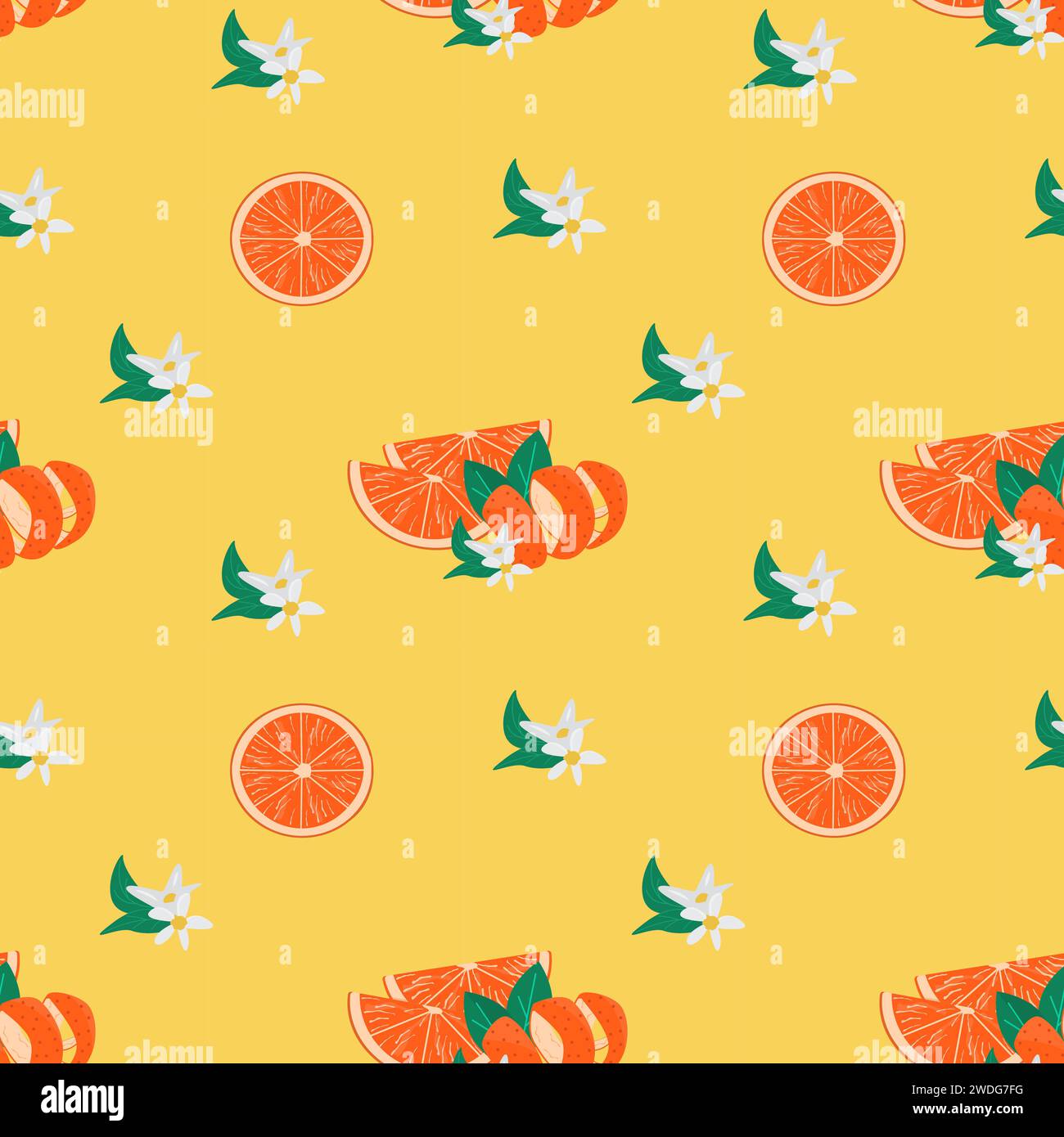 Peel pattern orange tree Stock Vector Images - Alamy