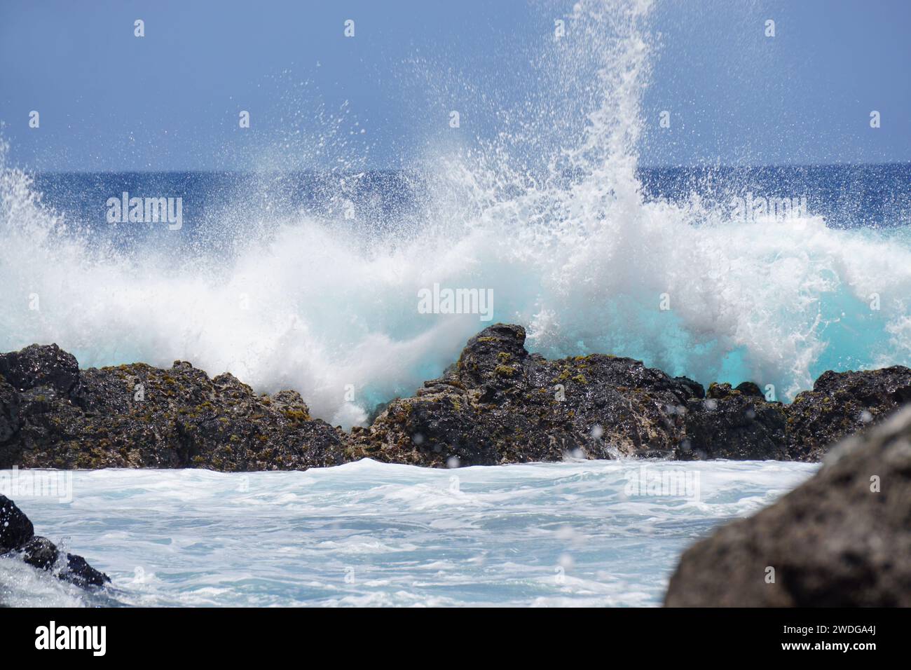 Indian ocean waves rolling hi-res stock photography and images - Alamy