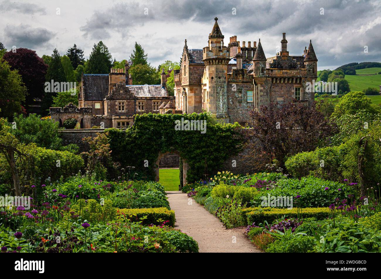 Abbotsford house hi-res stock photography and images - Alamy