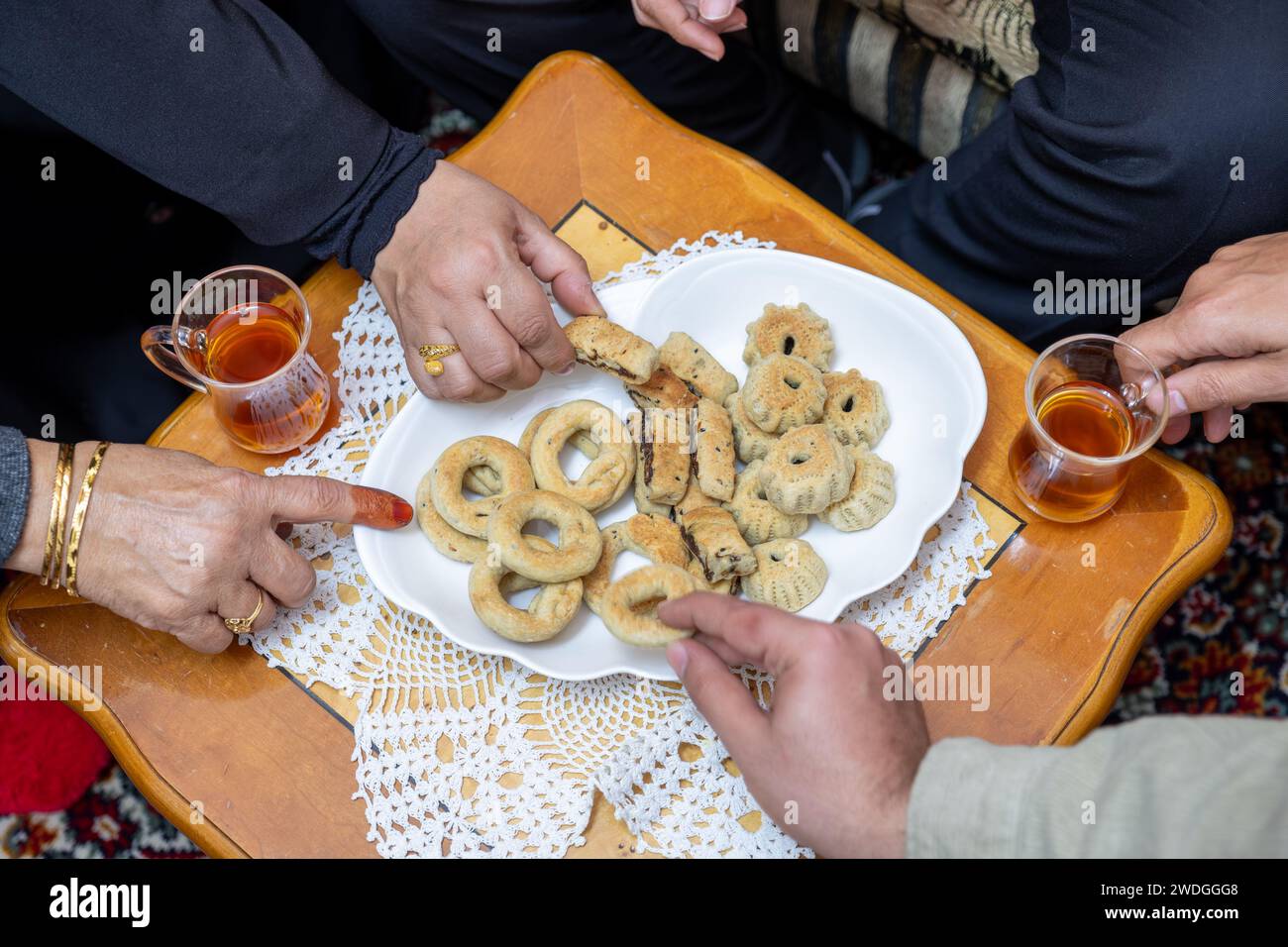Palestine sweets hi-res stock photography and images - Alamy