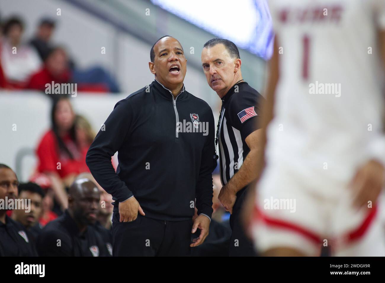 RALEIGH, NC - JANUARY 20: North Carolina State Wolfpack head coach ...
