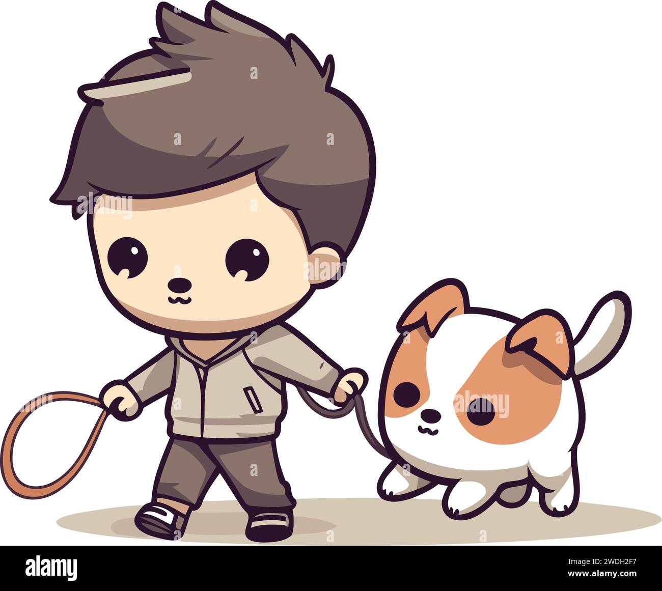 Dog tug Stock Vector Images Alamy