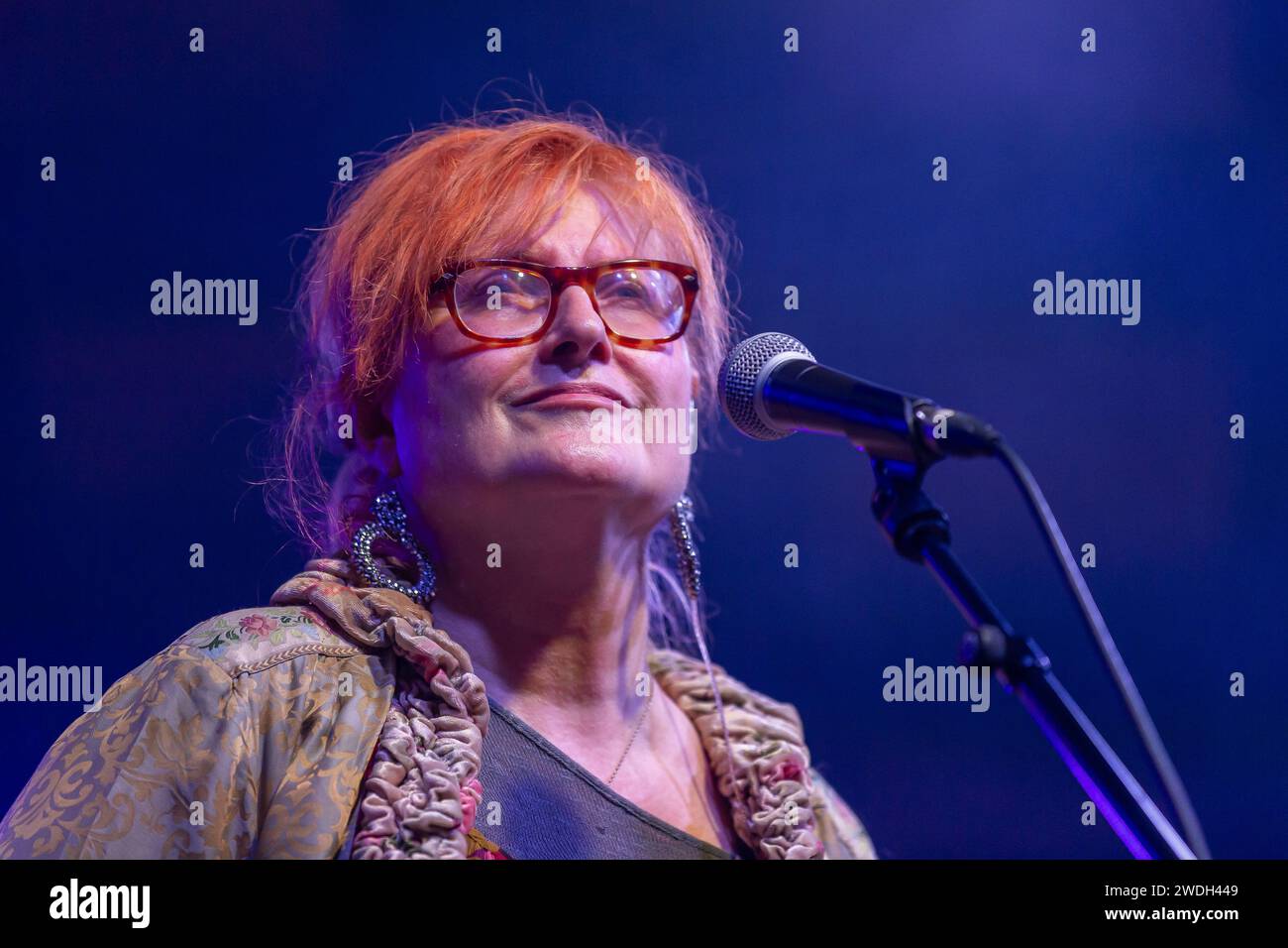 Glasgow, Scotland. 20th Jan 2024. Eddie Reader performs during the 12th