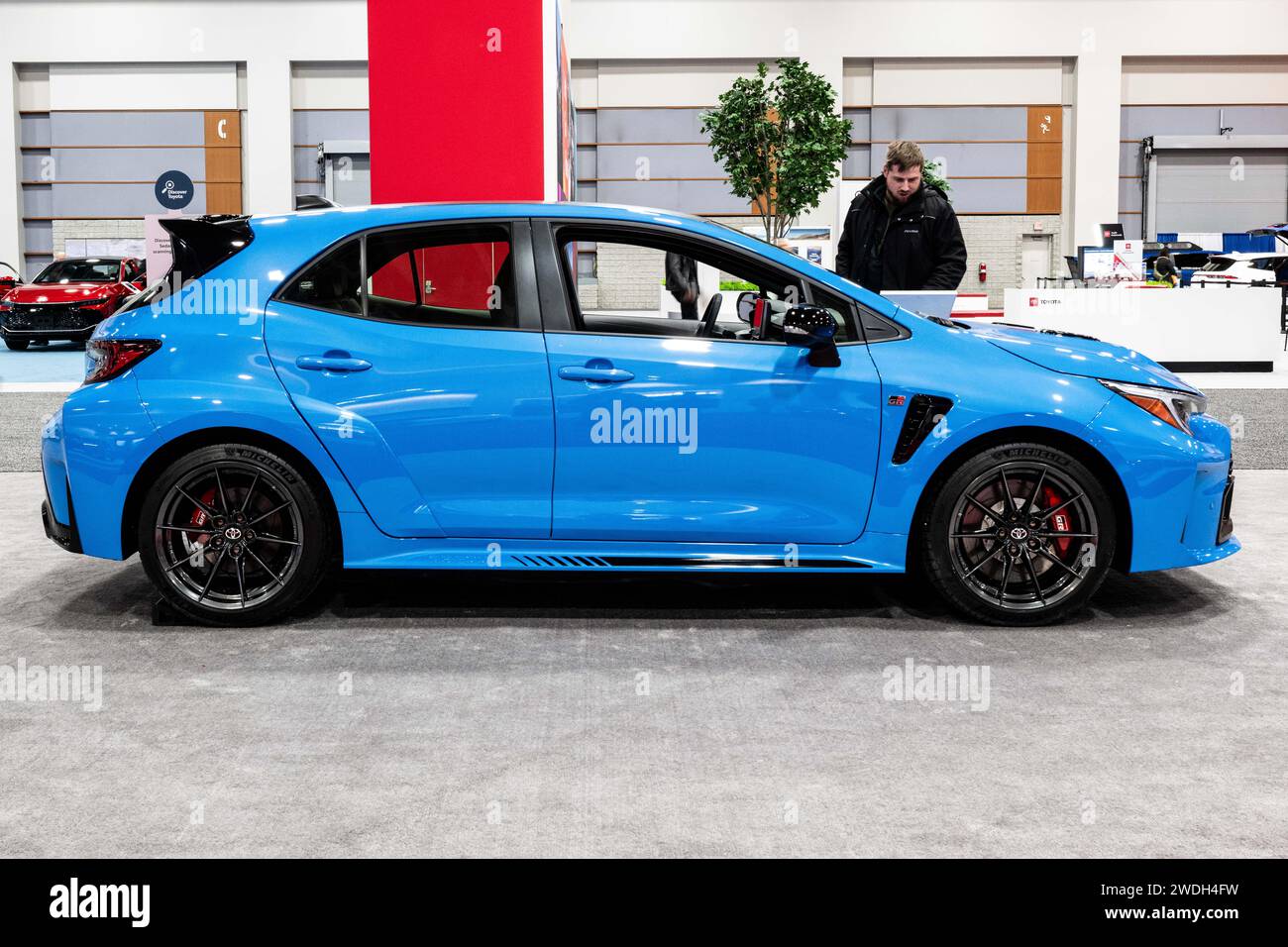 Washington, United States. 19th Jan, 2025. The 2025 Toyota GR Corolla