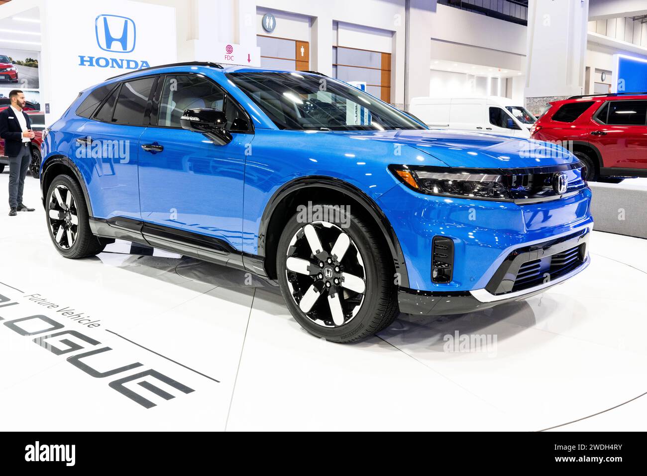 Washington, United States. 19th Jan, 2024. The 2024 Honda Prologue SUV
