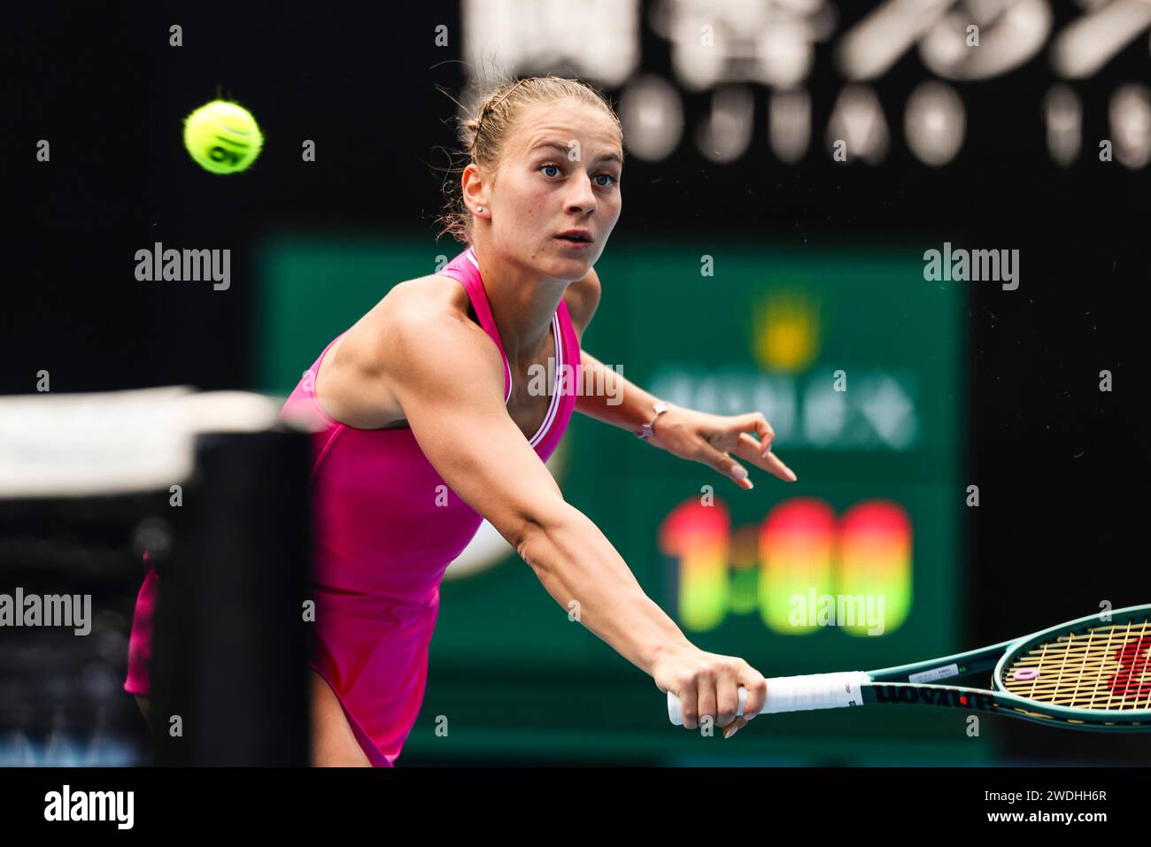 Melbourne Australia 21st Jan 2024 Tennis Player Marta Kostyuk From melbourne-australia-21st-jan-2024-tennis-player-marta-kostyuk-from