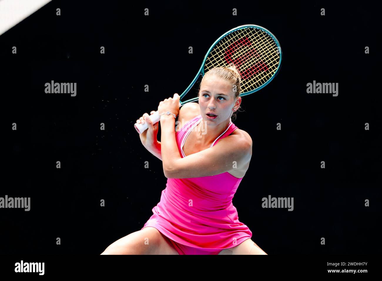 Melbourne Australia 21st Jan 2024 Tennis Player Marta Kostyuk From melbourne-australia-21st-jan-2024-tennis-player-marta-kostyuk-from