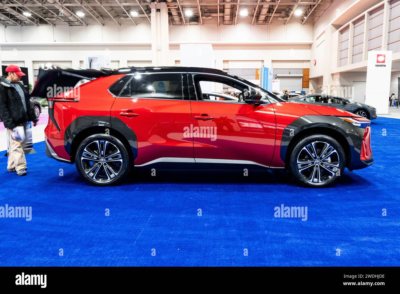Washington, United States. 19th Jan, 2024. The 2023 Toyota bZ4X AWD
