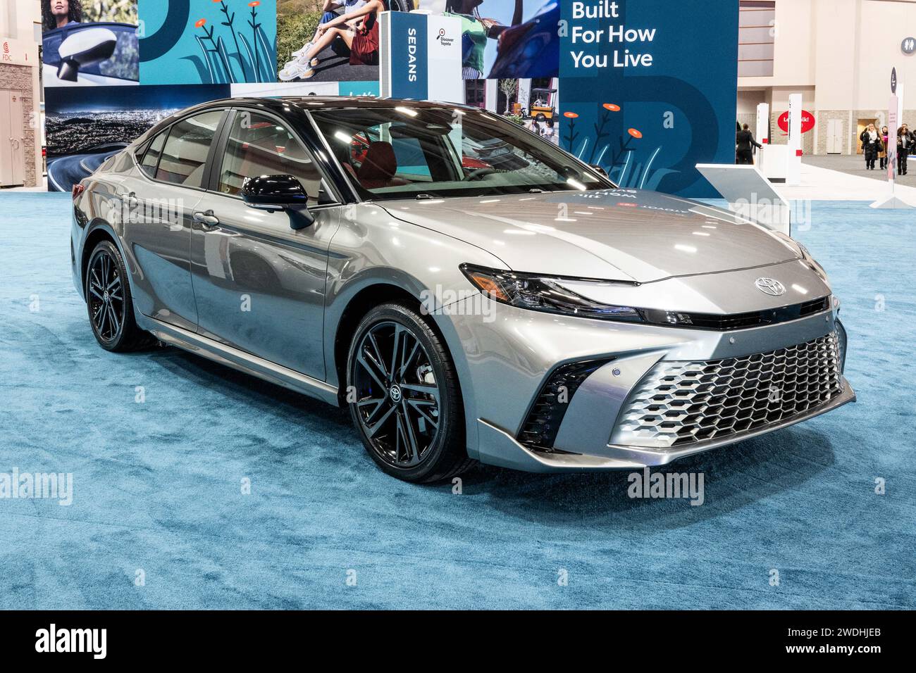 Washington, United States. 19th Jan, 2024. The 2025 Toyota Camry Hybrid