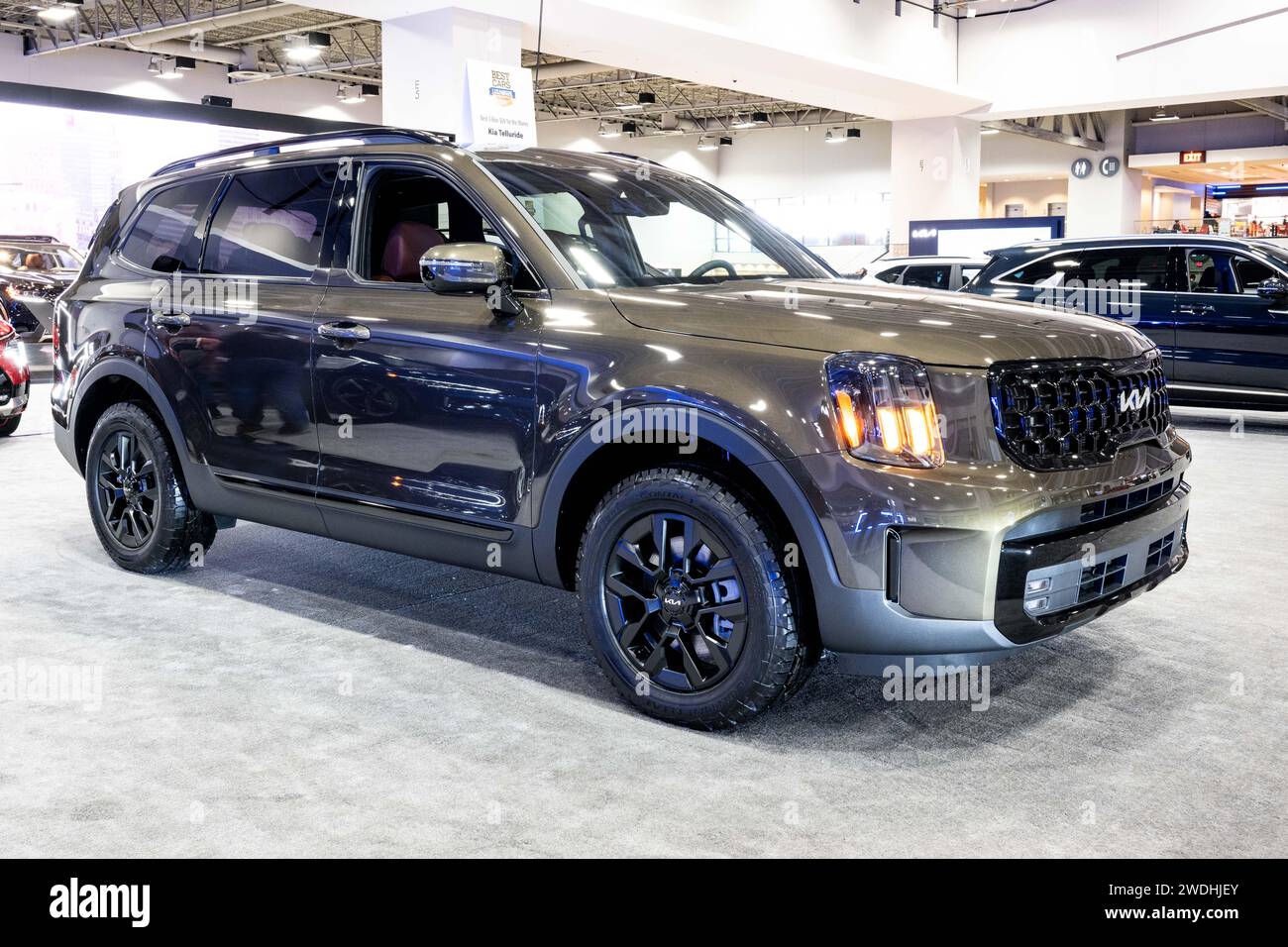 Kia telluride sx prestige x pro v6 awd hires stock photography and