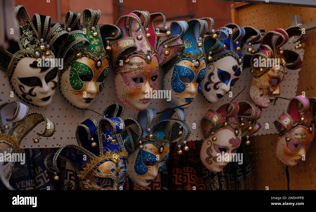 Masks of joker hi-res stock photography and images - Alamy