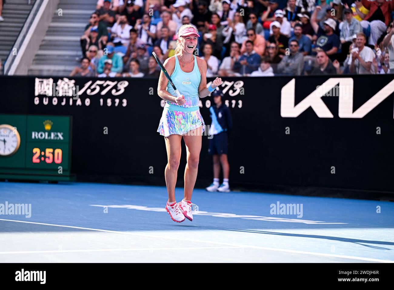 Paris, France. 19th Jan, 2024. Magdalena Frech during the Australian