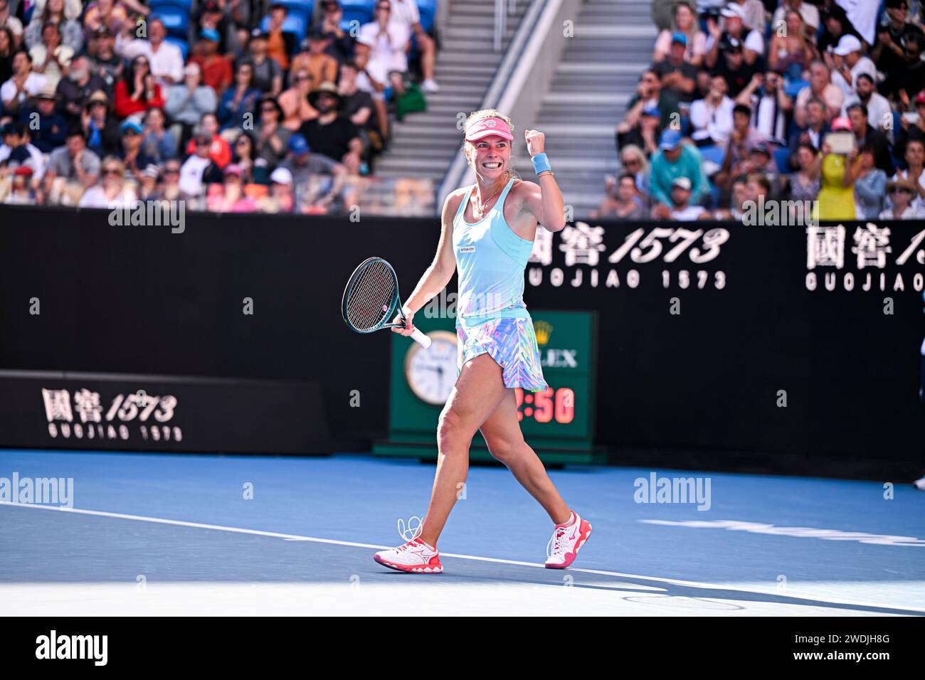 Paris, France. 19th Jan, 2024. Magdalena Frech during the Australian