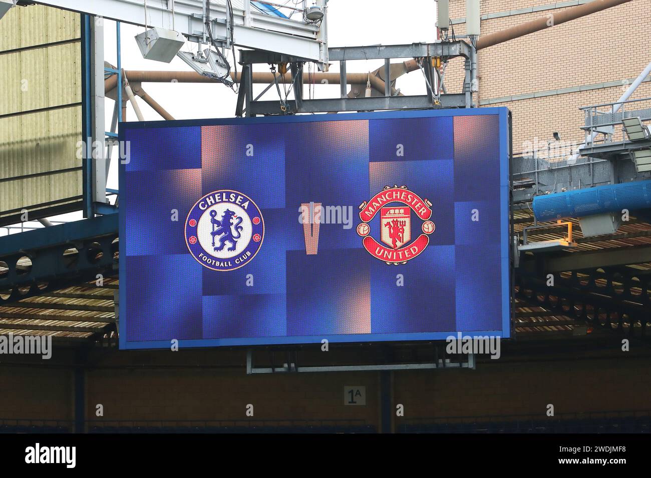 London, UK. 21st January 2024; Stamford Bridge, London, England Womens