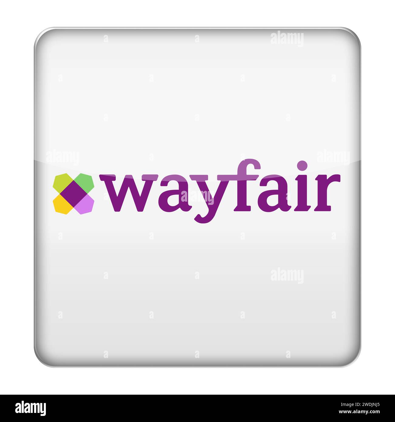Wayfair furniture logotype Stock Photo