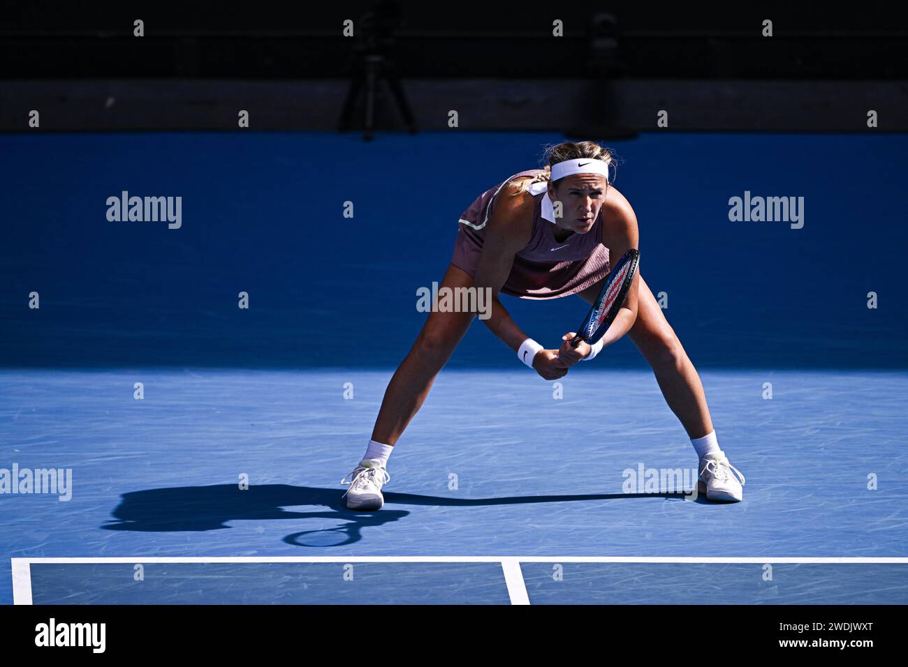 Victoria Azarenka during the Australian Open AO 2024 Grand Slam tennis