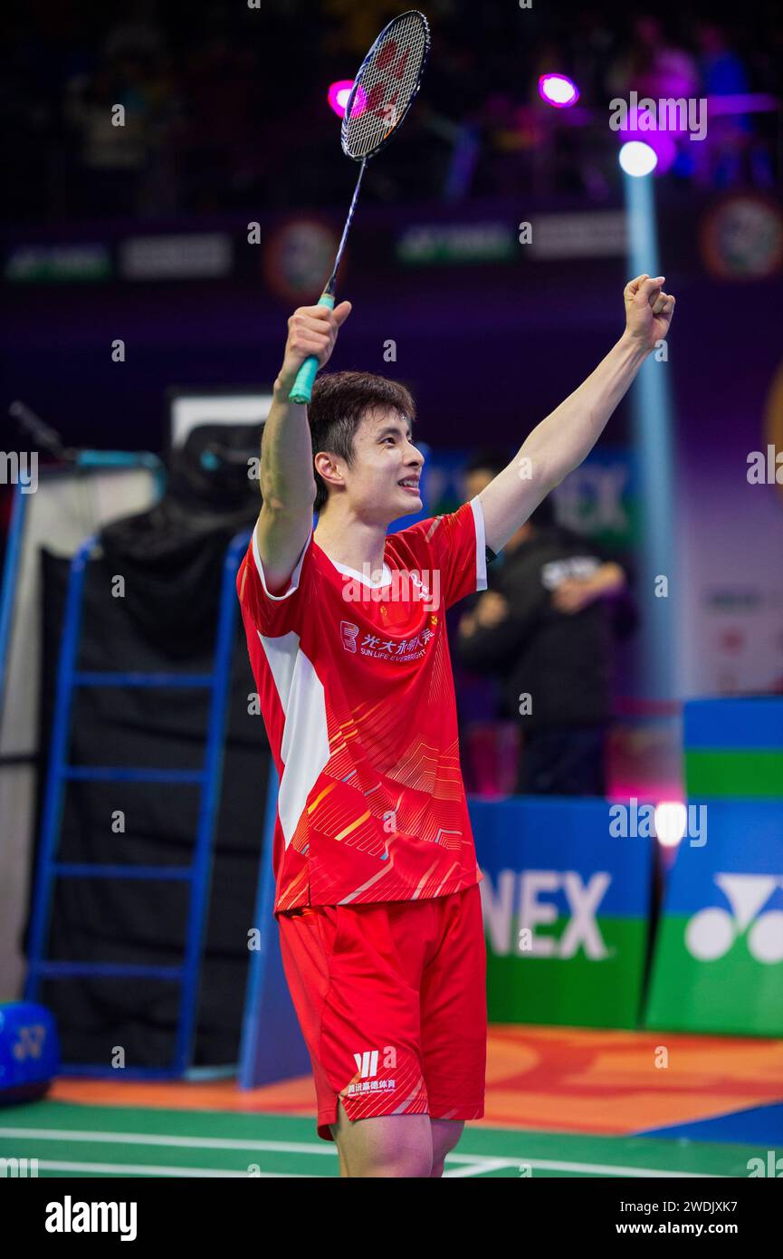 Shi Yuqi Secures Redemption in Men's Singles Shi Yuqi Secures Redemption in Men's Singles
