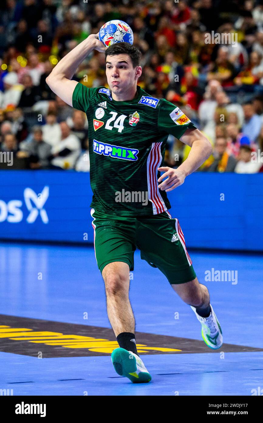 Cologne, Germany. 20th Jan, 2024. Handball European Championship