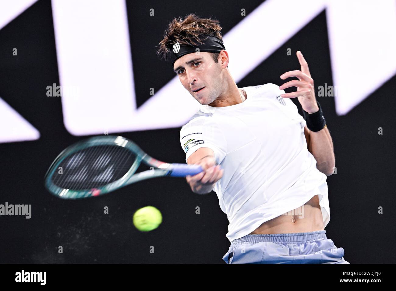Tomas Martin Etcheverry during the Australian Open AO 2025 Grand Slam ...